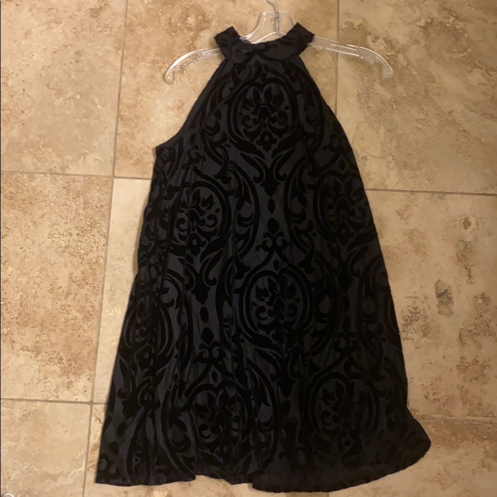 Black Highneck Dress